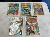 5-Adventure Comics #441, 444, 468, 465, 475