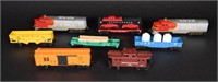 Postwar Lionel O Gauge 2383 Santa Fe Cars