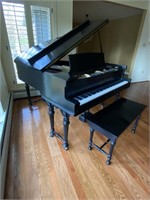 Baby Grand Estey Piano**.