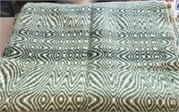Woven coverlet by Clinch valley mills, 5 x 8