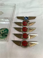 Vintage flight pins