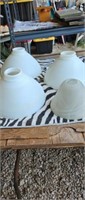 3 milk lamp shade including 1 free