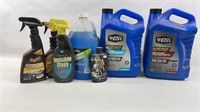 10w-30 5w-30 car oil windshield washer fluid &