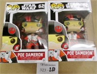 2 Pop Star Wars Poe Dameron Figure