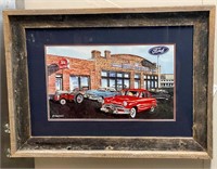 George Boutwell Artist Signed “Texas Dealership”