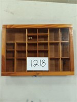 Wooden Display Box-16.5x12x2.5