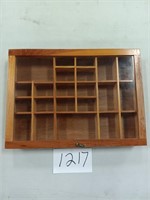 Wooden Display Box-16.5x12x2.5