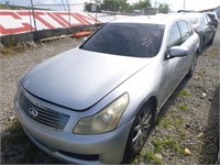 2008 INFINITI G35 REBUILT TITLE NO RUN