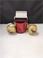 Brand New Xmas Mug & Tree Ornaments