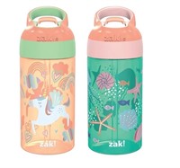(Signs of usage) Zak Designs Kids Water Bottle