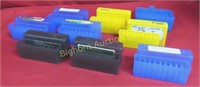 Plastic Ammo Boxes, 9 PC Lot