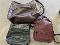 3 HAND BAGS