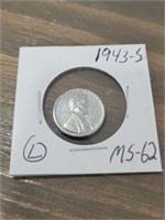 1943-S Steel Wheat Penny