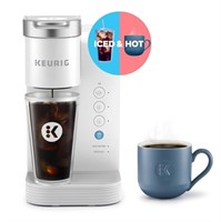 C1598  Keurig White Iced Hot Coffee Maker