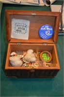 Vintage Wood Treasure Box