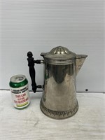 Silver look tea pot
