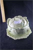 Cabbage Bowl and Plate