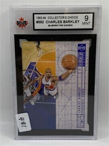1993-1994 COLLECTORS CHOICE COLLECTOR CARD GRADED