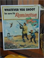 metal Remington Sign