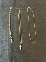 Jewelry Lot - Bracelet with Amythest Style Stones