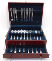 Nice Set of Forks, Spoons & Knives in Wood Box