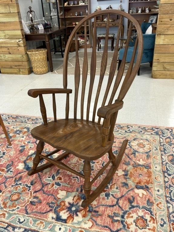 Large Highback spindle rocker