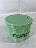 Jadiete Coffee Canister w/lid