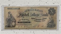 Rare 1800s $10 Sparta Wisconsin Atwell & Ely’s