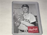 Mickey Mantle Novelty Baseball Card