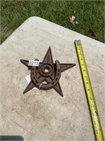 Cast Iron star door knocker