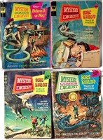 Lot of 4 1970s MYSTERY COMICS DIGEST Boris Karlof