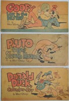 1950s Lot of 3 WALT DISNEY Cereal Comic Books