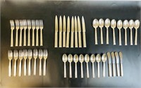 CHRISTOFLE ART DECO COMMODORE STERLING FLATWARE