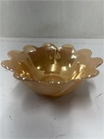 Vintage Glass Dessert Bowl