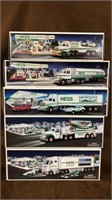5 Hess trucks