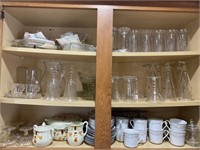 Cabinet Contents Glasses