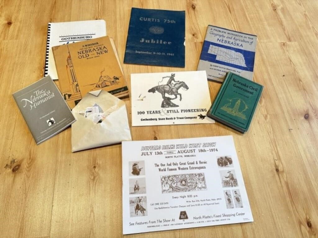 Envelope of Stamps, Old NE Books