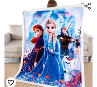 Disney Frozen Super Soft Cozy Plush Blanket READ