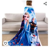 Disney Frozen Super Soft Cozy Plush Blanket READ