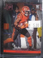 2021 PANINI JA'MARR CHASE PINK FOIL ROOKIE CARD