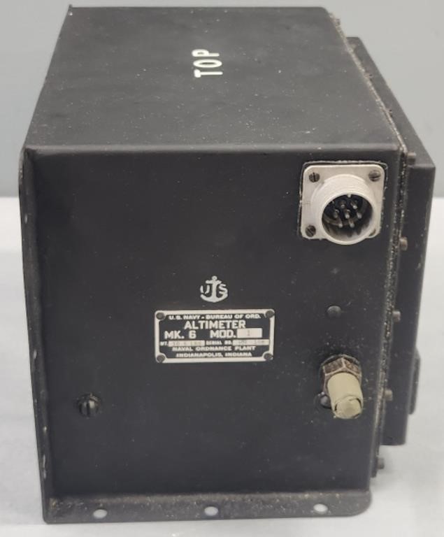 US Navy Altimeter MK.6 Instrument Aeronautical