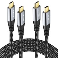 NEW 2PK USB C-USB C Cables(3FT Each)