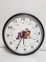 Minnesota Golden Gophers Clock