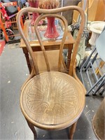 Vintage Wood Chair Thonet Style Made in Austria