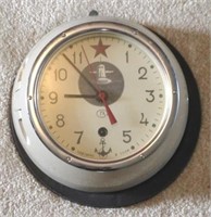 Russian Naval Clock - 8" round