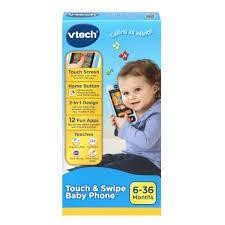 Vtech Touch and Swipe Baby Phone  Blue