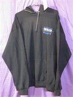 Thin Blue Line Police Support Pull Over Hoodie 2XL