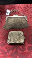 VICTORIAN LADIES PURSE MADE OF MESH