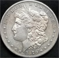 1879-S US Morgan Silver Dollar Nice