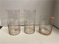 3 ct. - Glass Decorative Vases